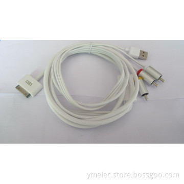 Cable for iPhone (YMC-USBRCA3-6)